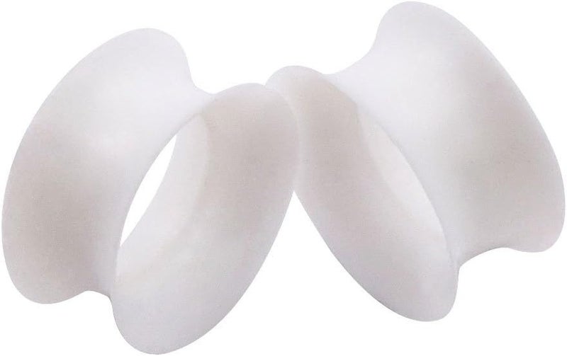 Oyaface 2 PC Extra Soft Silicone Flexible Ear Skin Tunnels Plugs Expanders Gauges Hollow Body Piercing 8G-25mm - Image 3